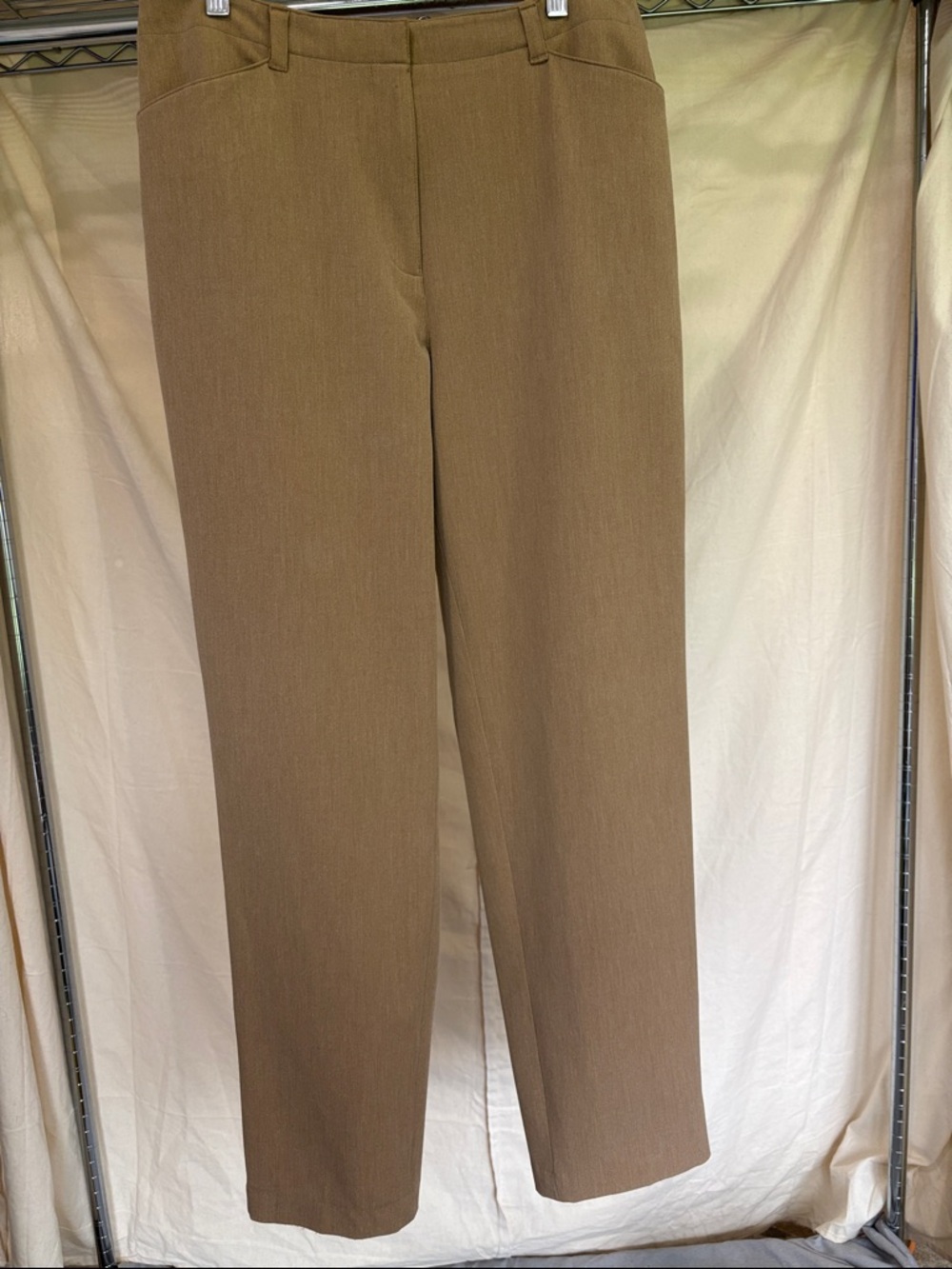 Jones New York Women's Straight-Leg Trousers in Brown